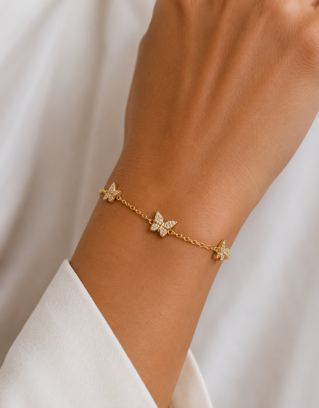 Diamond Butterfly Bracelet | Good Times Society